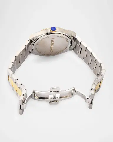 Ferragamo Vega Upper East 40mm Two Tone Bracelet Watch | Thumbnail 4