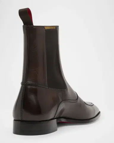 Christian Louboutin Men's Serchelsea Leather Boots | Thumbnail 2 Christian Louboutin Men's Serchelsea Leather Boots | Thumbnail 2