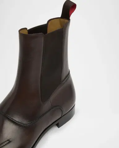 Christian Louboutin Men's Serchelsea Leather Boots | Thumbnail 3 Christian Louboutin Men's Serchelsea Leather Boots | Thumbnail 3