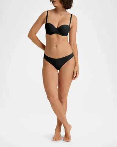Hanro Invisible Cotton Low-Rise Thong | Thumbnail 2 Hanro Invisible Cotton Low-Rise Thong | Thumbnail 2