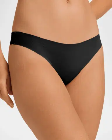 Hanro Invisible Cotton Low-Rise Thong | Thumbnail 3 Hanro Invisible Cotton Low-Rise Thong | Thumbnail 3