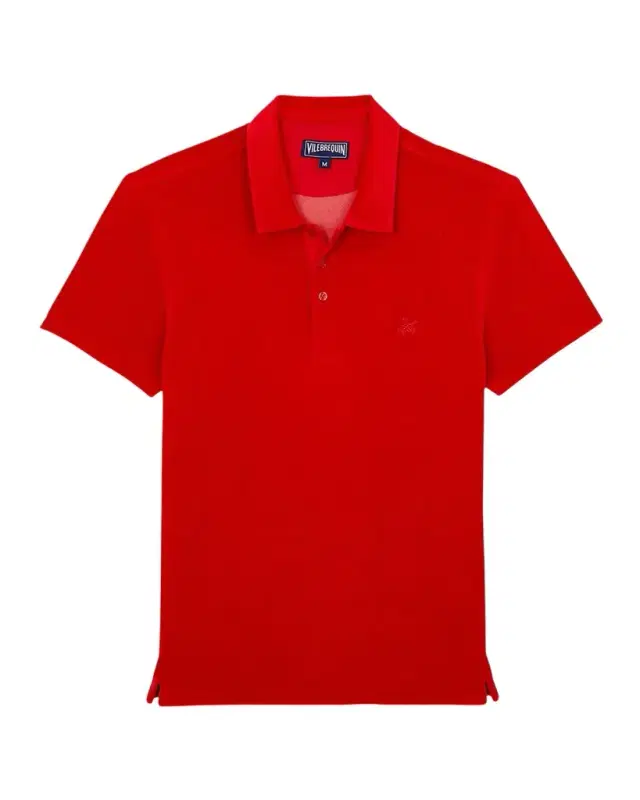 Men's Organic Terry Polo Shirt