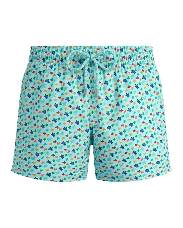 Vilebrequin Men's Micro Ronde des Tortues Swim Trunks