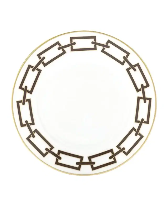 Ginori 1735 Catene Ebano Flat Bread Plate