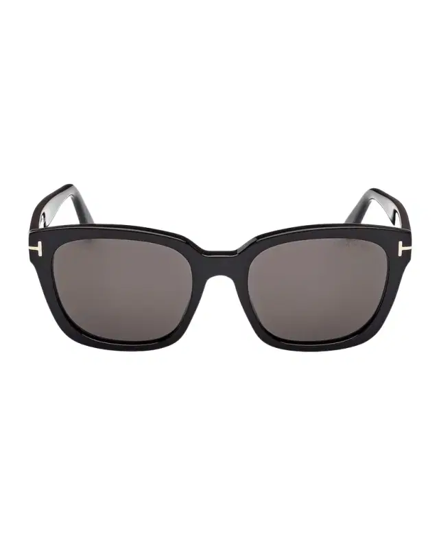 TOM FORD Haylay Acetate Rectangle Sunglasses