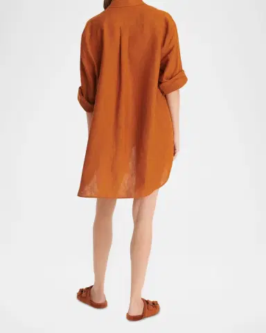 Eres Mignonette Linen Shirtdress | Thumbnail 3