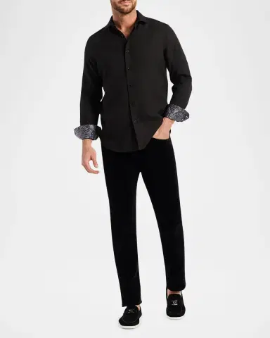 Robert Graham Men's Devonshire Jacquard Sport Shirt | Thumbnail 2 Robert Graham Men's Devonshire Jacquard Sport Shirt | Thumbnail 2