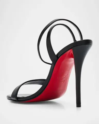 Christian Louboutin 100mm Miss Z Leather Sandals | Thumbnail 4 Christian Louboutin 100mm Miss Z Leather Sandals | Thumbnail 4