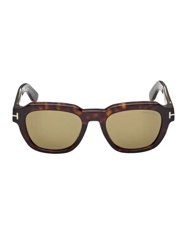 TOM FORD Men 's Icon Collection Acetate Square Sunglasses