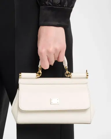 Dolce & Gabbana Mini Sicily Elongated Top-Handle Bag | Thumbnail 2