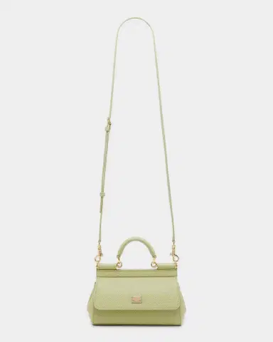 Dolce & Gabbana Mini Sicily Elongated Top-Handle Bag | Thumbnail 9