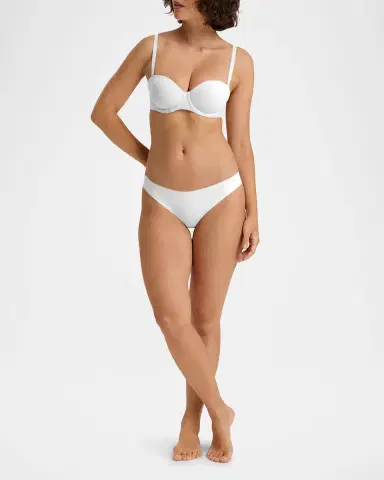 Hanro Invisible Cotton Low-Rise Thong | Thumbnail 2 Hanro Invisible Cotton Low-Rise Thong | Thumbnail 2