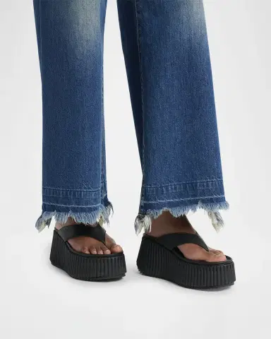 Chloé Nama Platform Leather Thong Sandals | Thumbnail 2 Chloé Nama Platform Leather Thong Sandals | Thumbnail 2