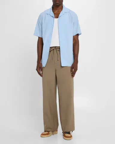 Golden Goose Men's Ball Star Low-Top Nubuck Leather Sneakers - Exclusive | Thumbnail 3