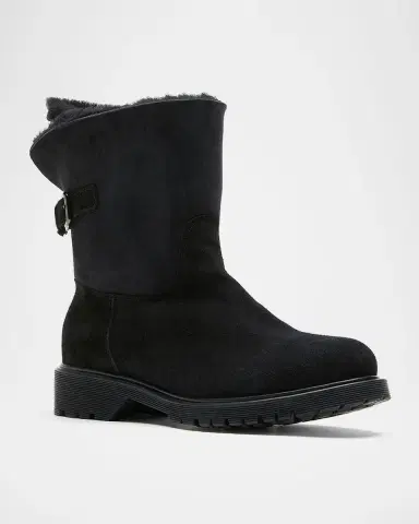 La Canadienne Hadley Shearling-Lined Suede Boots | Thumbnail 3