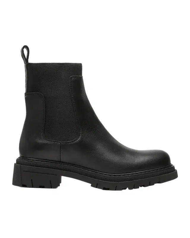 La Canadienne Darren Leather Extended-Elastic Chelsea Boots
