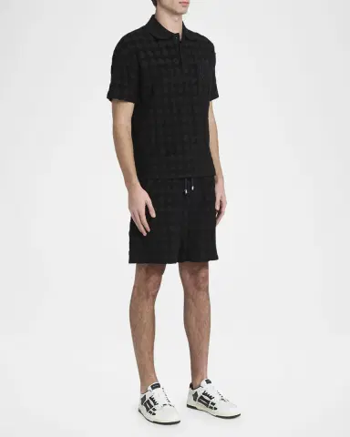 AMIRI Men's Skel Low-Top Leather Sneakers | Thumbnail 3 AMIRI Men's Skel Low-Top Leather Sneakers | Thumbnail 3