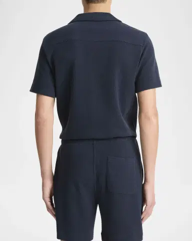 Vince Men 's Boucle Pull-On Shorts | Thumbnail 3 Vince Men 's Boucle Pull-On Shorts | Thumbnail 3