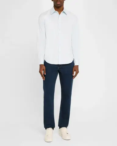 rag & bone Men's Tomlin Stretch Dobby Shirt | Thumbnail 2 rag & bone Men's Tomlin Stretch Dobby Shirt | Thumbnail 2