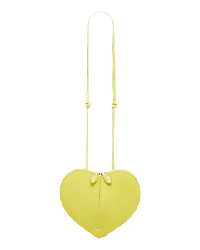 ALAÏA Le Coeur Crossbody Bag in Suede