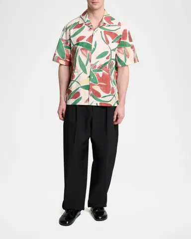 Jacquemus Men's Fonccio Camp Shirt | Thumbnail 2 Jacquemus Men's Fonccio Camp Shirt | Thumbnail 2
