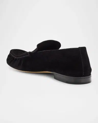 The Row Calf Suede Slip-On Loafers | Thumbnail 4