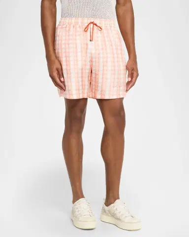 AMIRI Men's Silk MA Quad Bowling Shorts | Thumbnail 3 AMIRI Men's Silk MA Quad Bowling Shorts | Thumbnail 3