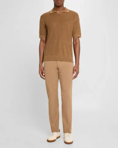 Incotex Men 's Royal Batavia Twill Pants | Thumbnail 2