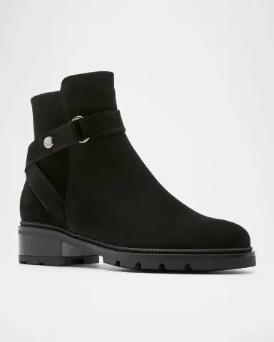 La Canadienne Steven Suede Ankle Booties | Thumbnail 2