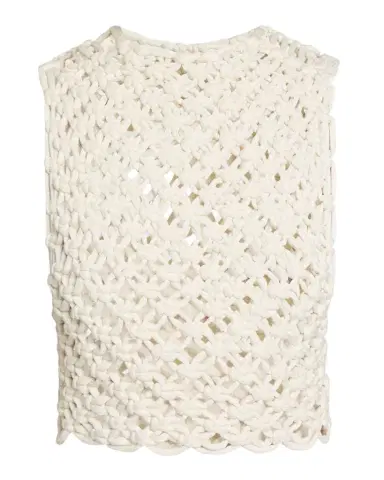 Alaïa Macrame Sleeveless Crop Top | Thumbnail 1