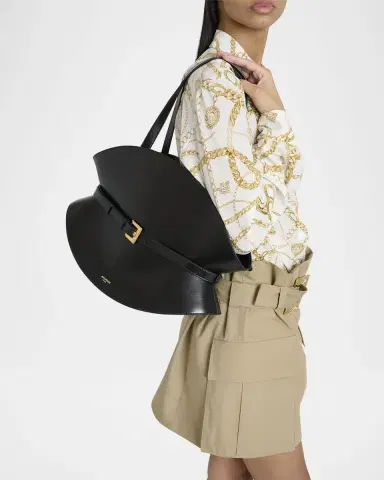 Balmain Shuffle Medium Belt Shoulder Bag in Calfskin | Thumbnail 2