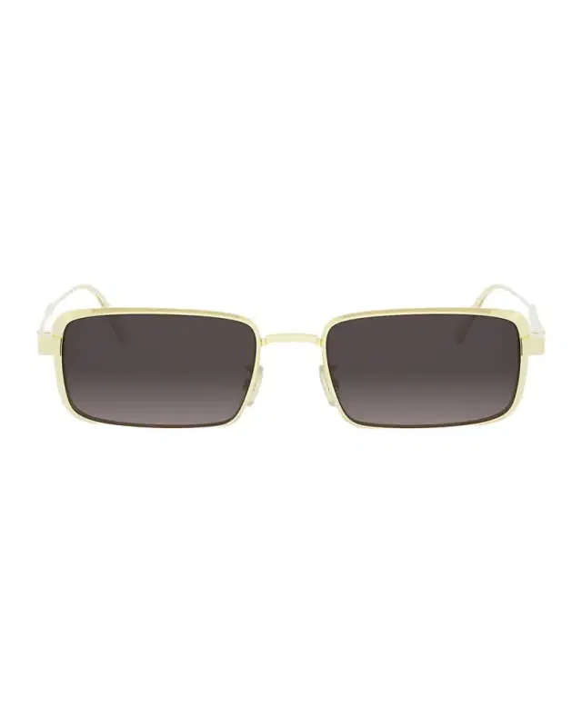 Dior Cannage S2U 55MM Rectangular Sunglasses
