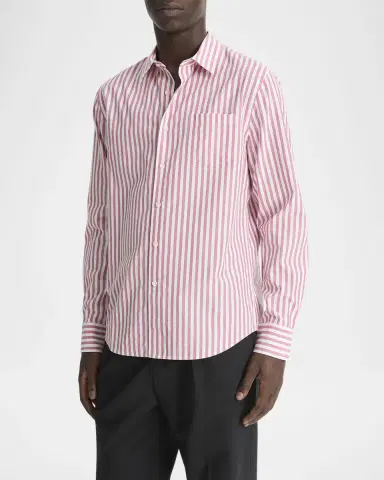 Vince Men's Hermosa Stripe Sport Shirt | Thumbnail 3 Vince Men's Hermosa Stripe Sport Shirt | Thumbnail 3