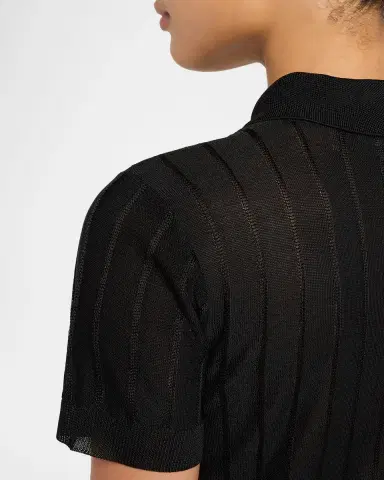 FRAME The Ribbed Polo Shirt | Thumbnail 5