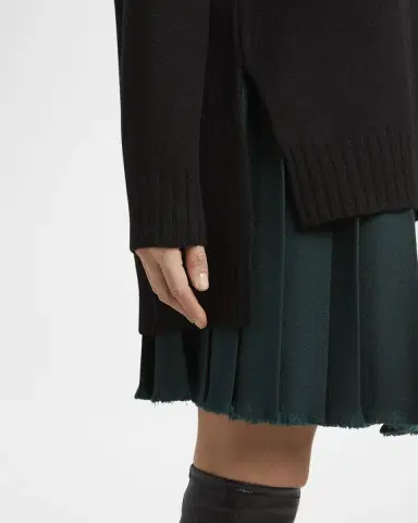 Jil Sander Superfine Merino Wool Oversized Crewneck Sweater | Thumbnail 5