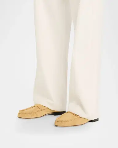 THE ROW Calf Suede Slip-On Loafers | Thumbnail 2