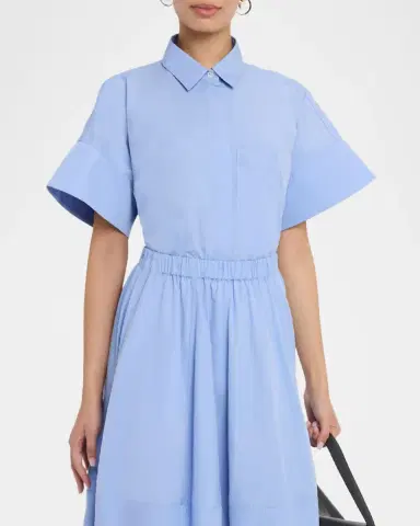 Co Boxy Short-Sleeve Collared Shirt | Thumbnail 4