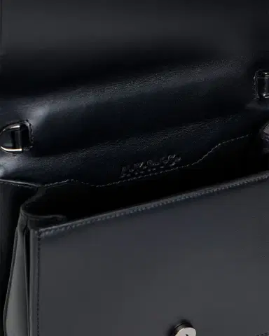 Akris Alice Crystal Trapezoid Satin Micro Top-Handle Bag | Thumbnail 4 Akris Alice Crystal Trapezoid Satin Micro Top-Handle Bag | Thumbnail 4