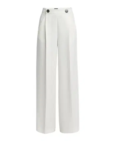 Giorgio Armani Wide Leg Silk Cady Trousers | Thumbnail 1