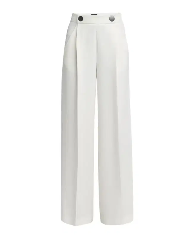 Giorgio Armani Wide Leg Silk Cady Trousers