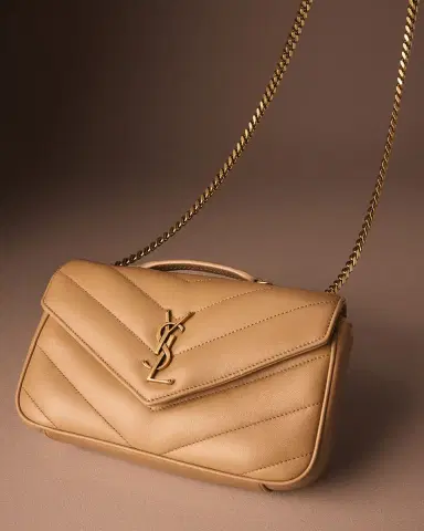 Saint Laurent Loulou Small YSL Shoulder Bag in Quilted Leather | Thumbnail 4 Saint Laurent Loulou Small YSL Shoulder Bag in Quilted Leather | Thumbnail 4