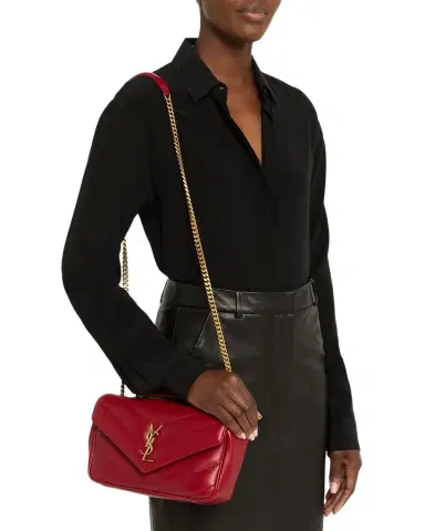 Saint Laurent Loulou Small YSL Shoulder Bag in Quilted Leather | Thumbnail 1 Saint Laurent Loulou Small YSL Shoulder Bag in Quilted Leather | Thumbnail 1