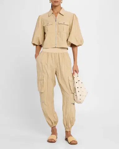 Cinq à Sept Ottie Short-Sleeve Jacket | Thumbnail 2