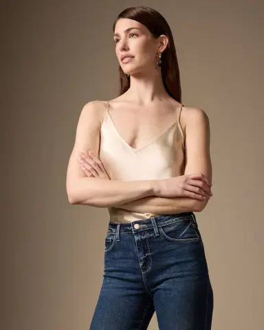 L'AGENCE Lexi Silk Camisole | Thumbnail 5