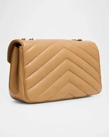 Saint Laurent Loulou Medium YSL Chain Shoulder Bag in Quilted Leather | Thumbnail 3 Saint Laurent Loulou Medium YSL Chain Shoulder Bag in Quilted Leather | Thumbnail 3
