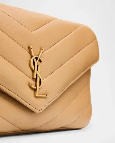 Saint Laurent Loulou Medium YSL Chain Shoulder Bag in Quilted Leather | Thumbnail 6 Saint Laurent Loulou Medium YSL Chain Shoulder Bag in Quilted Leather | Thumbnail 6