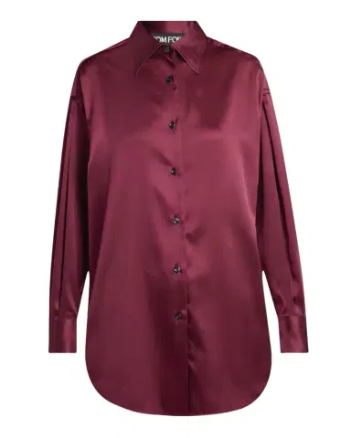 Tom Ford Button-Down Silk Shirt | Thumbnail 1 Tom Ford Button-Down Silk Shirt | Thumbnail 1