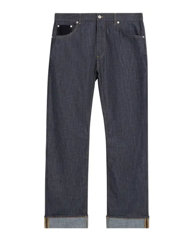 Bottega Veneta Men 's Rinsed Denim Intreccio-Pocket Jeans