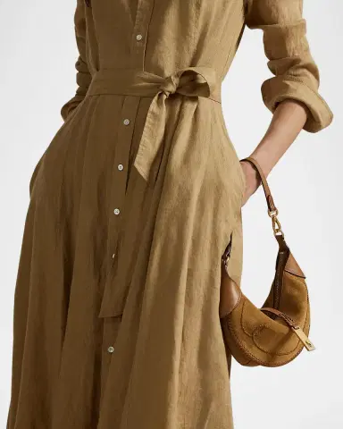 Polo Ralph Lauren Belted Linen Shirtdress | Thumbnail 5 Polo Ralph Lauren Belted Linen Shirtdress | Thumbnail 5