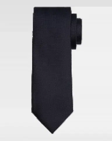 Zegna Men's Tic-Weave Silk Tie | Thumbnail 2